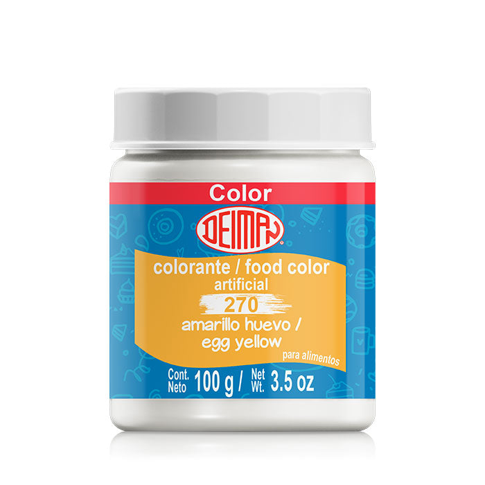 Image of Colorante Vegetal Amarillo Huevo Línea 270 | 100% Alimenticio y Soluble en Agua