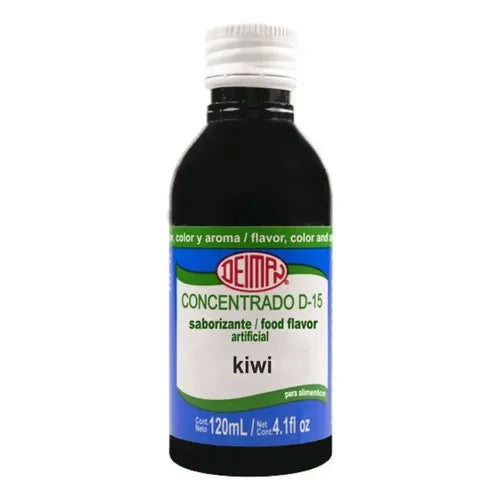 Image of Concentrado de Kiwi 120 ml | Sabor y Color Alimenticio, Fácil Dosificación