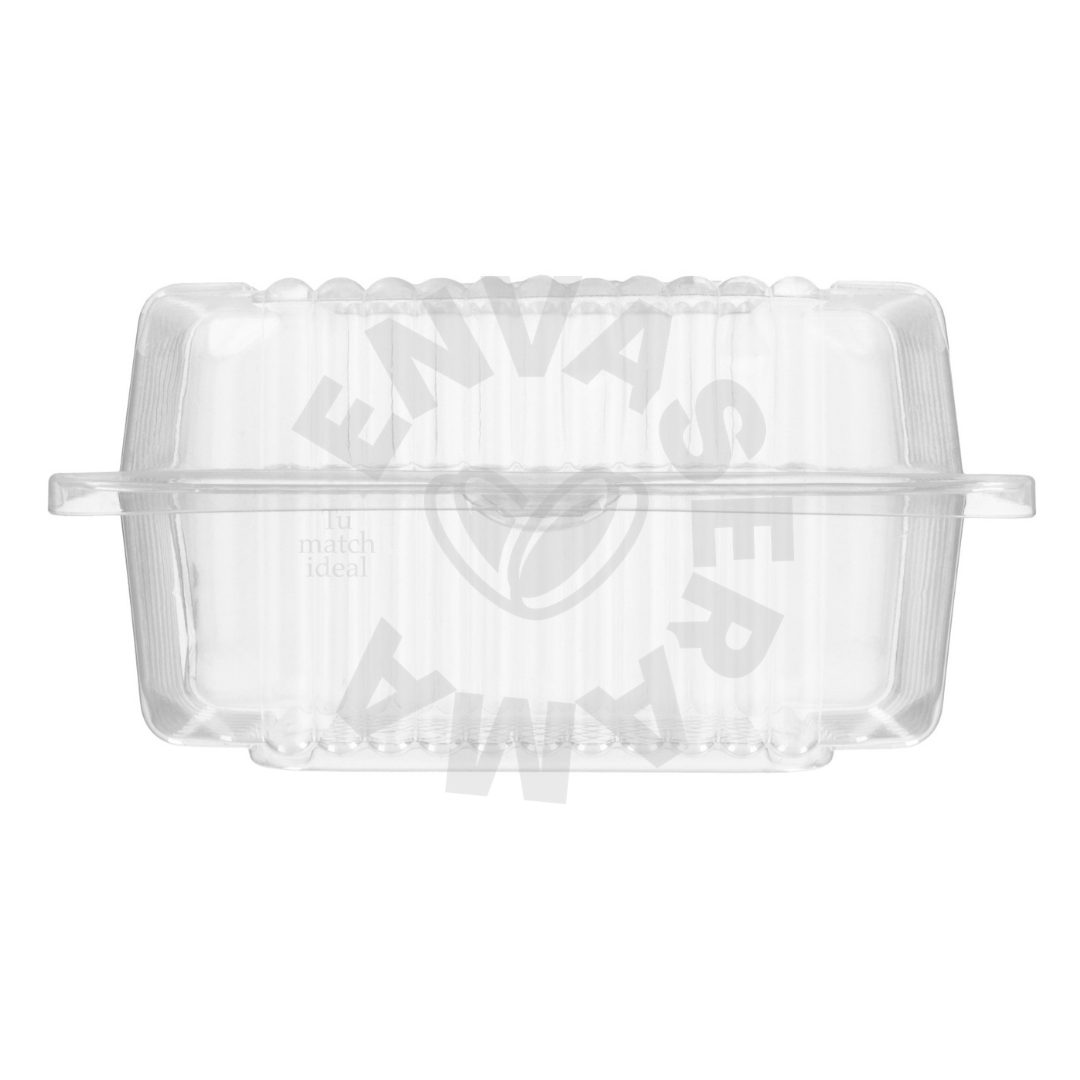 Image of Domo Transparente 14-14 Alto INIX | 14 x 14 x 8 cm | 25 pzs