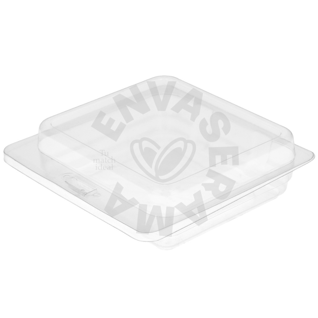 Image of Domo Bisagra Transparente 14-14B | Paquete 25 pzas / Caja 500 pzas