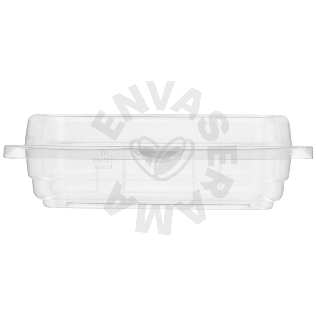 Image of Domo Bisagra Transparente 14-14B | Paquete 25 pzas / Caja 500 pzas