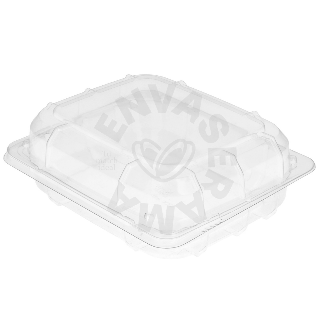 Image of Domo Transparente 17-14 INIX | 17 x 14 x 5 cm | 25 pzs