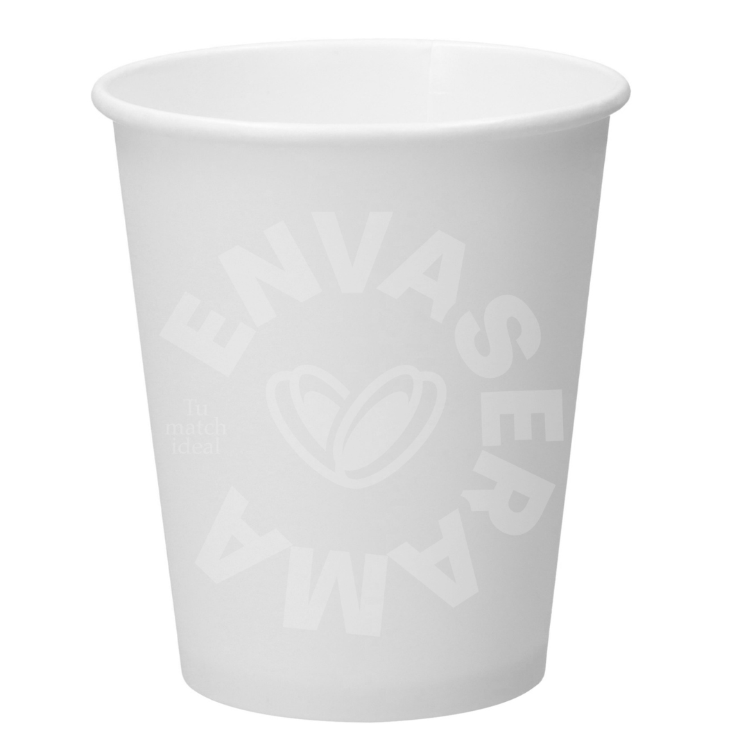 Image of Vaso de Papel 10 oz (296 ml) Diseño Mistique® SOLO | Paquete 50 pzas
