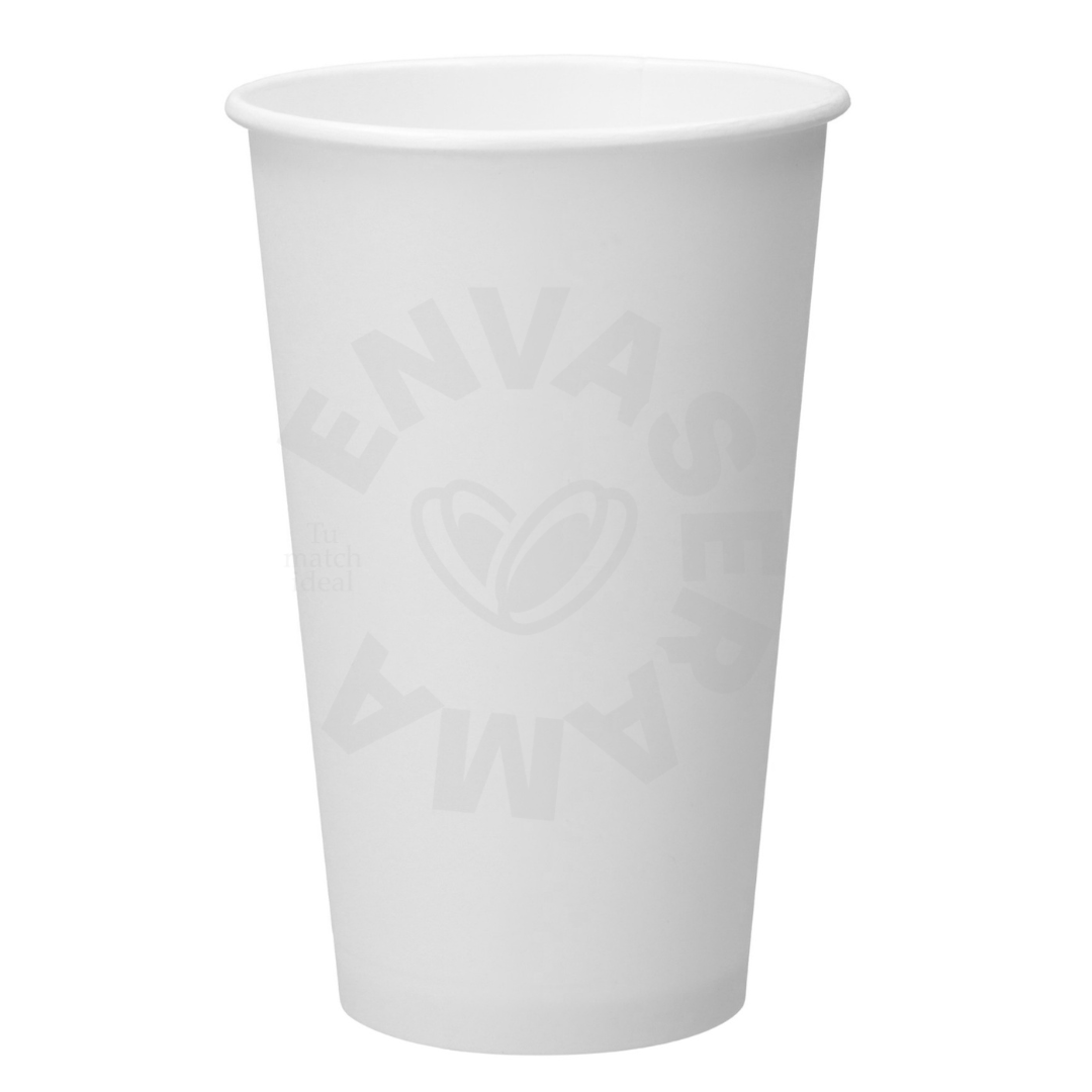 Image of Vaso de Papel 16 oz (473 ml) Diseño Mistique® SOLO | Paquete 50 pzas